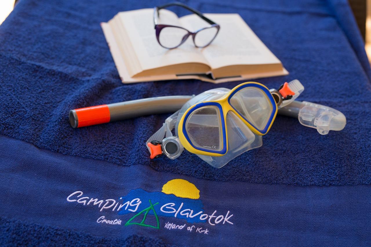 Camping Glavotok Brzac Exterior foto